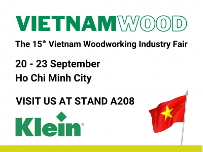 Klein participa en la feria VietnamWood del 20 al 23 de septiembre - Ho Chi Minh City