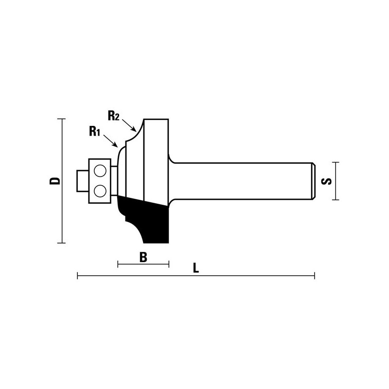 hw classical bits with ball bearing guide z2