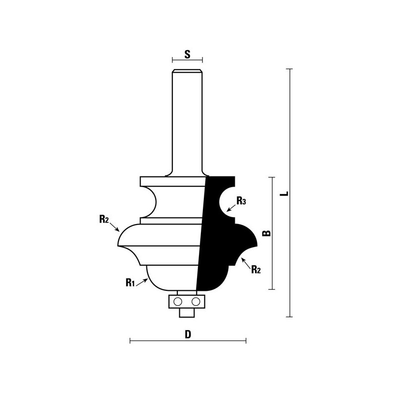 hw classical multi-form bits with ball bearing guide z2