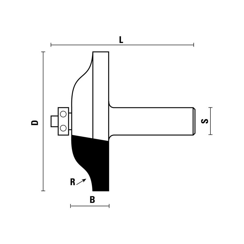 frese hw sagomate per piattabande z2