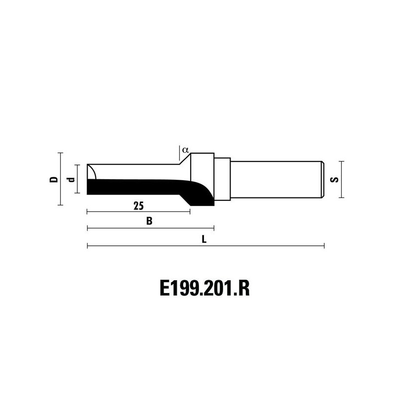 hw profiloberfräser für rundbogen fenstern z2