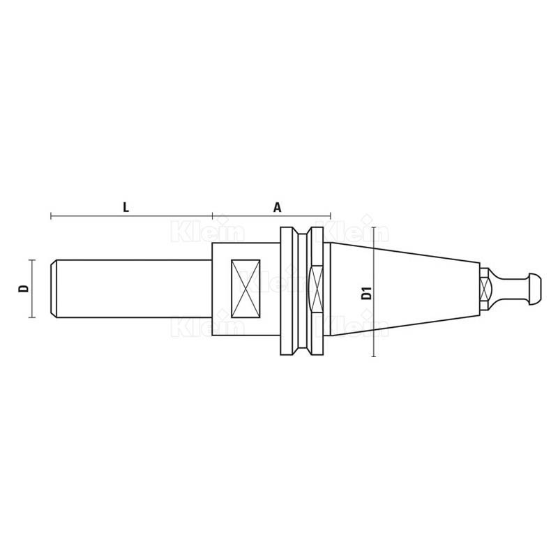 cutter arbors with iso 30 - iso 40 taper