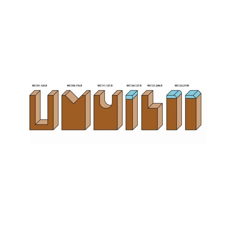 6 piece insert router bits “set”