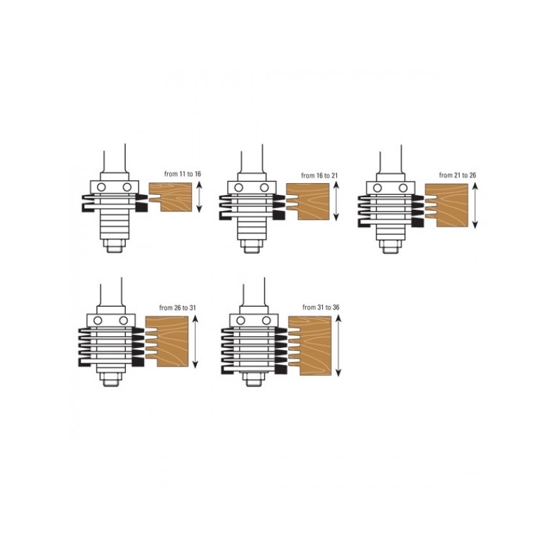 hw finger joint assembly with ball bearing guide z2
