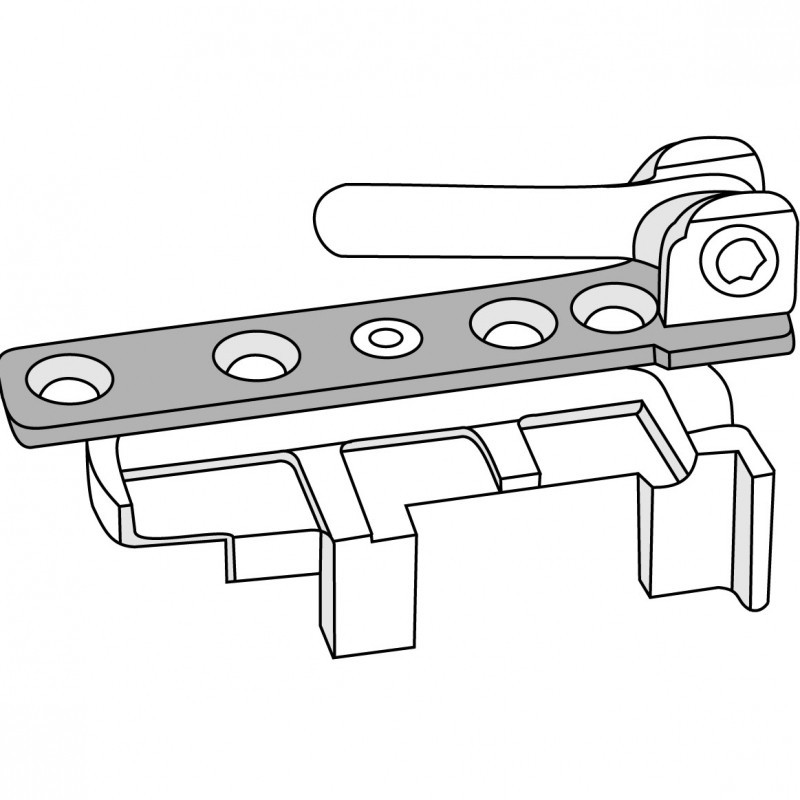 special devices for angular hinges inserting