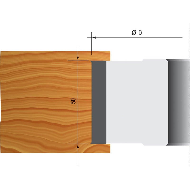 fresas para galces. corte recto y precortador
