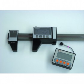 gauge with wireless connection for linear measurements