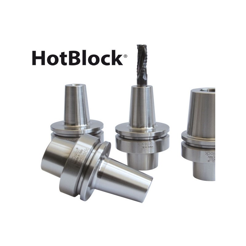 porte - outils cône hsk-63f montage par frettage - hotblock®