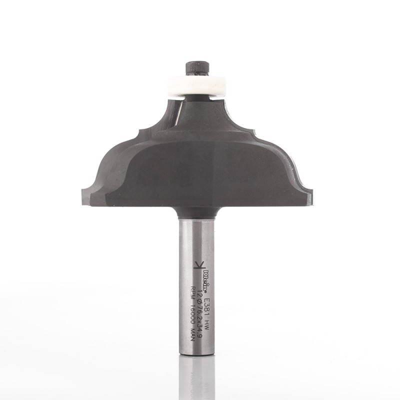 hw profilfräser mit kugellager z2