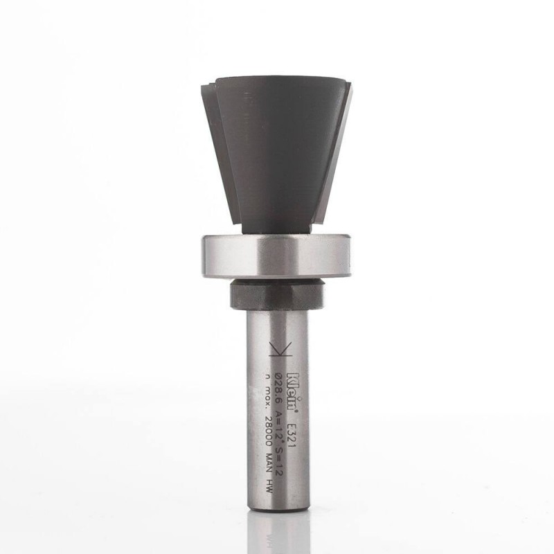 hw topmount countertop bits with upper ball bearing guide z2