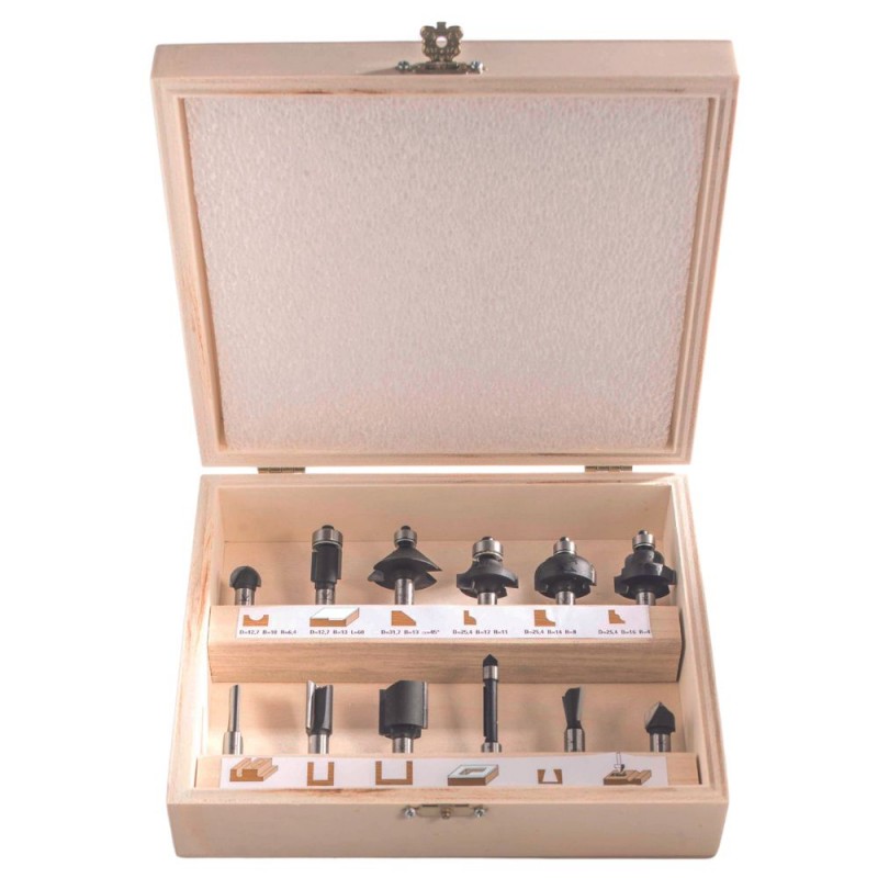 12 piece classical router bits “starter set” 12 piece classical router bits “starter set”