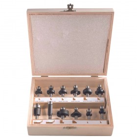 12 piece profile router bits “advanced set”