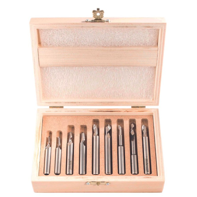 set di frese per alluminio