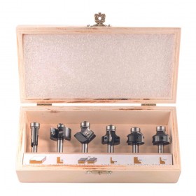 6 piece insert router bits “set”