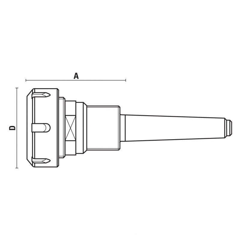 Manicotto Trapano Conico Medio Morse Acciaio Ad Alta Velocità Manicotto Riduttore Morse MT4 A MT3 Strumento