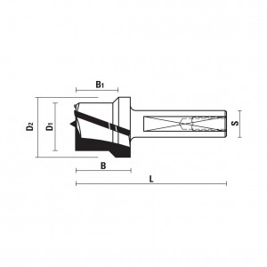 Hw Drill Bits For Hafele® Connector Rafix 20 Z3