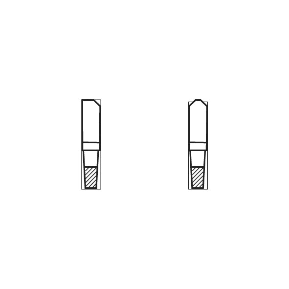 BW and C special metal cutting tooth geometries