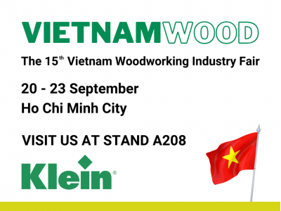 Klein stellt auf der Messe VietnamWood  vom 20. bis 23. September aus - Ho Chi Minh City